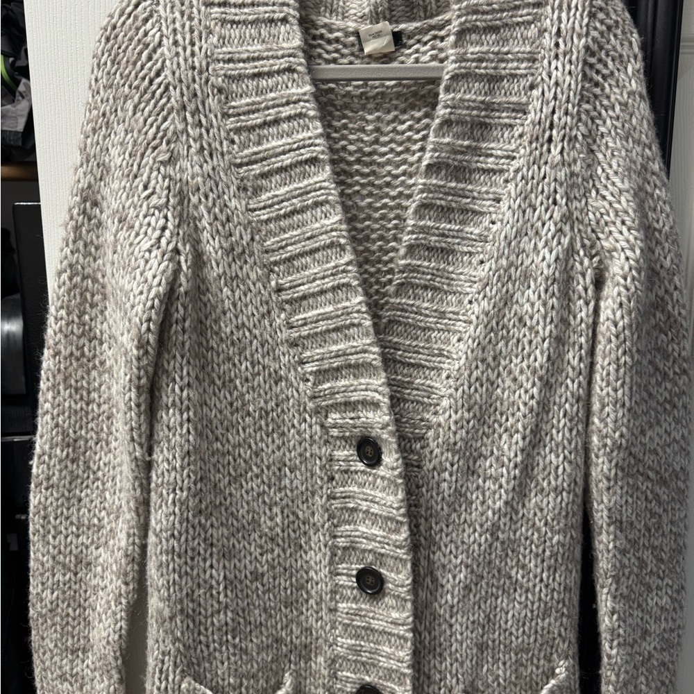 J. Crew Long Cardigan size Medium